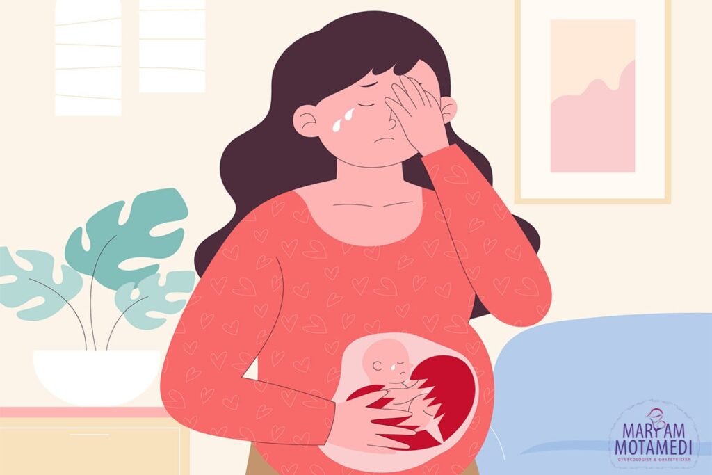 لکه بینی در دوران بارداری