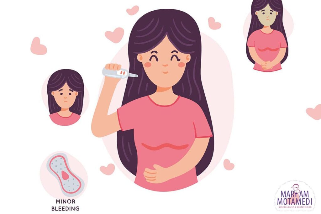 لکه بینی در بارداری